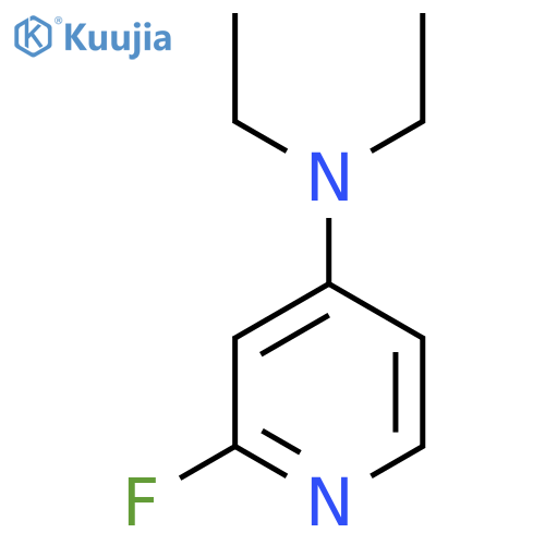 N,N-Diethyl-2-fluoropyridin-4-amine structure