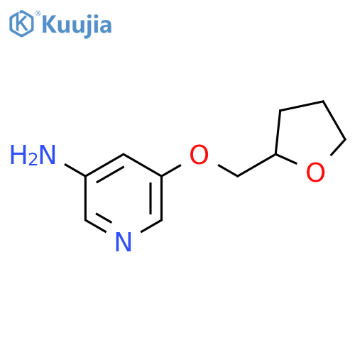 5-(Tetrahydro-furan-2-ylmethoxy)-pyridin-3-ylamine structure