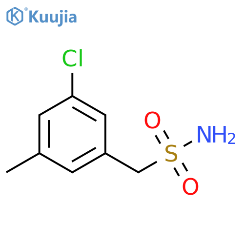 Benzenemethanesulfonamide, 3-chloro-5-methyl- structure