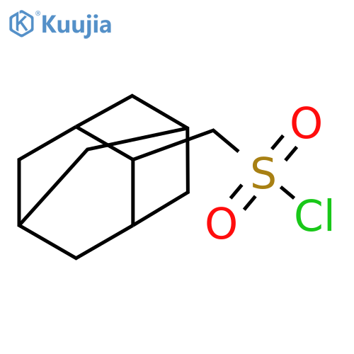 (adamantan-2-yl)methanesulfonyl chloride structure