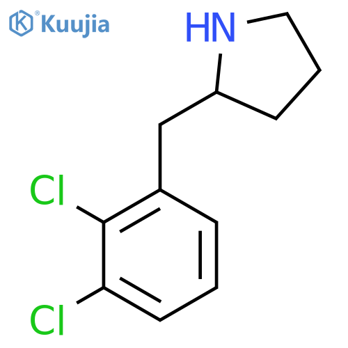 2-(2,3-dichlorophenyl)methylpyrrolidine structure