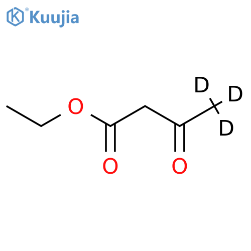 Ethyl acetoacetate-d3 structure
