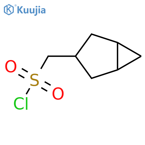 {bicyclo3.1.0hexan-3-yl}methanesulfonyl chloride structure