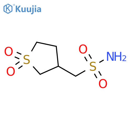 (1,1-dioxo-1lambda6-thiolan-3-yl)methanesulfonamide structure