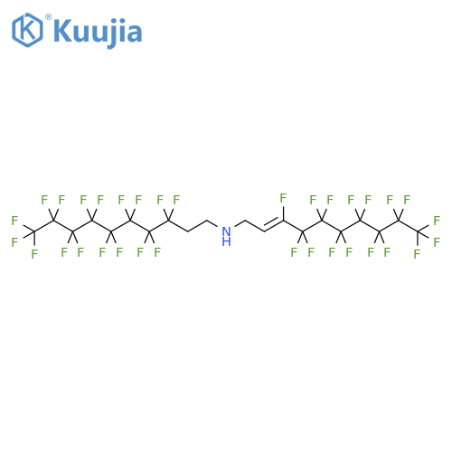 2-Decen-1-amine,3,4,4,5,5,6,6,7,7,8,8,9,9,10,10,10-hexadecafluoro-N-(3,3,4,4,5,5,6,6,7,7,8,8,9,9,10,10,10-heptadecafluorodecyl)- structure