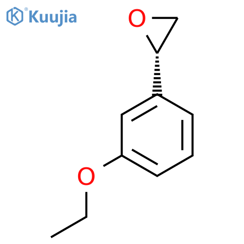 (2S)-2-(3-ethoxyphenyl)oxirane structure