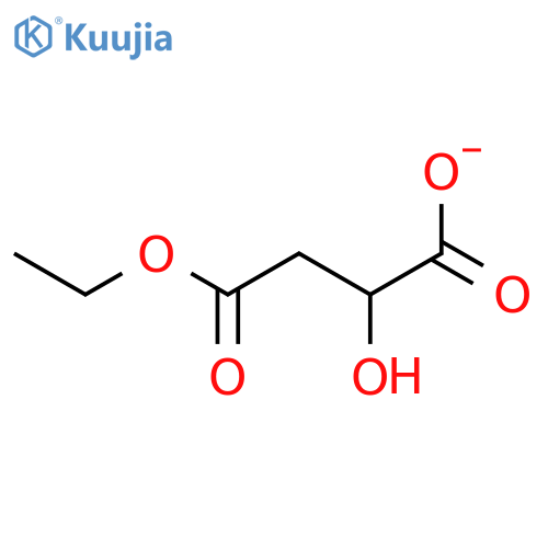 4-ethoxy-2-hydroxy-4-oxobutanoic acid structure