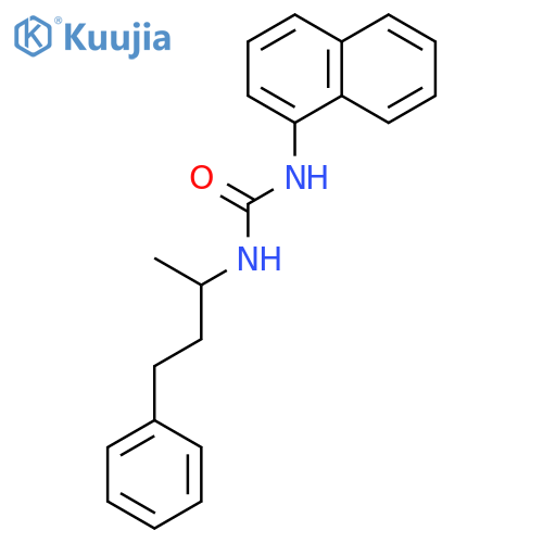 UREA, N-(1-METHYL-3-PHENYLPROPYL)-N'-1-NAPHTHALENYL- structure