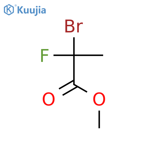 Methyl 2-bromo-2-fluoropropanoate structure