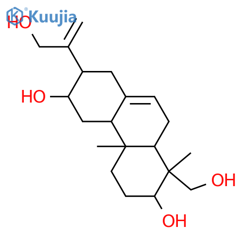 7,15(17)-Abietadiene-3,12,16,18-tetrol; (ent-3β,12β,13βH)-form structure