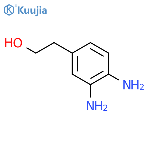 2-(3,4-diaminophenyl)ethan-1-ol structure