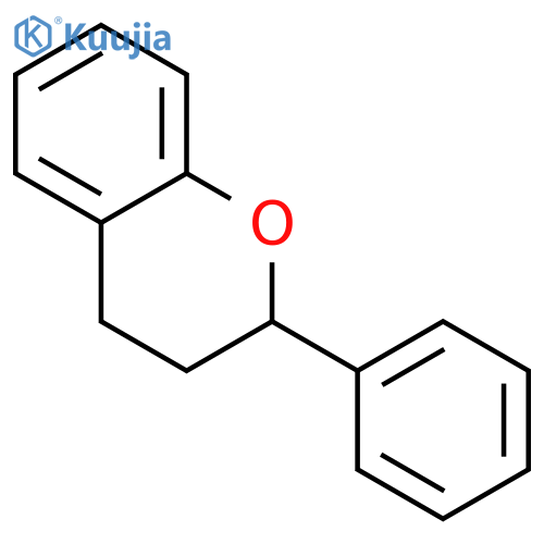 (2S)-(-)-phenylchroman structure