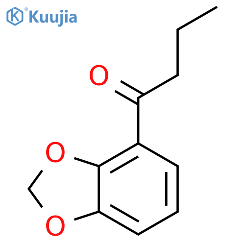 1-Butanone, 1-(1,3-benzodioxol-4-yl)- structure