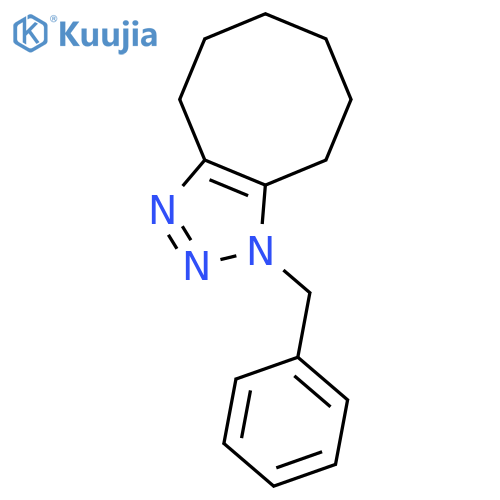 1-Benzyl-4,5,6,7,8,9-hexahydro-1H-cyclooctad1,2,3triazole structure