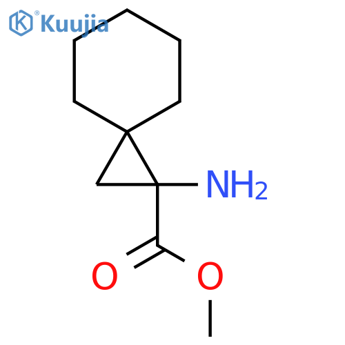 methyl 1-aminospiro2.5octane-1-carboxylate structure