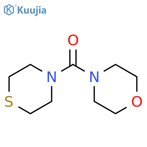 4-(thiomorpholine-4-carbonyl)morpholine structure