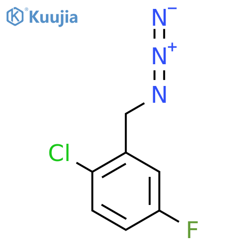 2-(Azidomethyl)-1-chloro-4-fluorobenzene structure