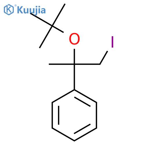 2-(tert-butoxy)-1-iodopropan-2-ylbenzene structure