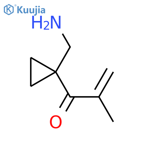 1-[1-(Aminomethyl)cyclopropyl]-2-methylprop-2-en-1-one structure