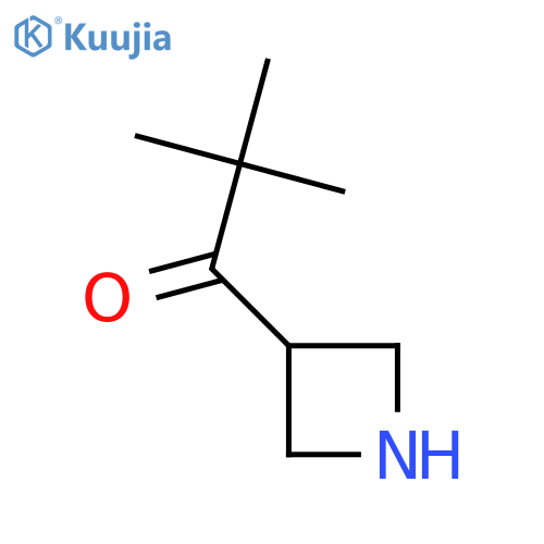 1-(Azetidin-3-yl)-2,2-dimethylpropan-1-one structure