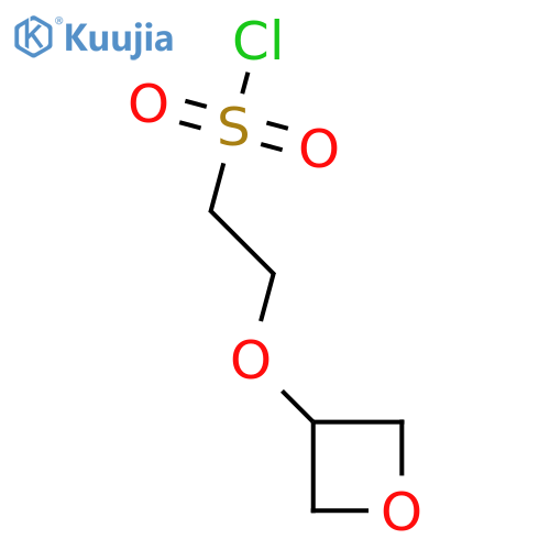 2-(Oxetan-3-yloxy)ethane-1-sulfonyl chloride structure