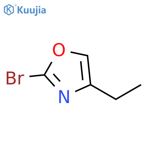 2-bromo-4-ethyl-1,3-oxazole structure