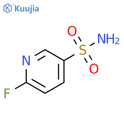 6-fluoropyridine-3-sulfonamide structure