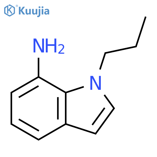 1-propyl-1H-indol-7-amine structure