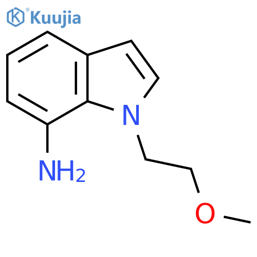 1-(2-Methoxyethyl)-1H-indol-7-amine structure