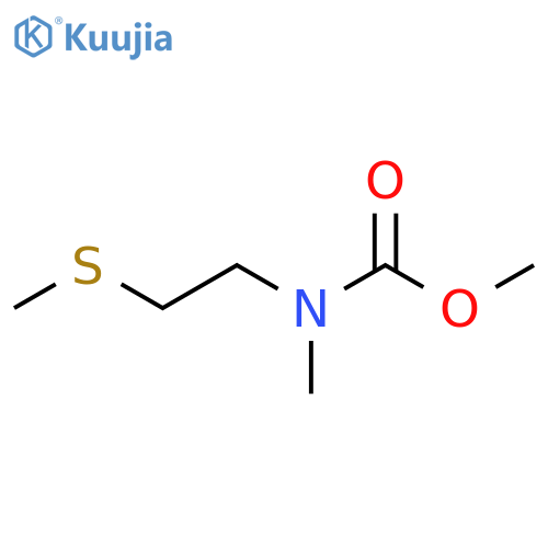 Methyl N-methyl-N-(2-methylsulfanylethyl)carbamate structure