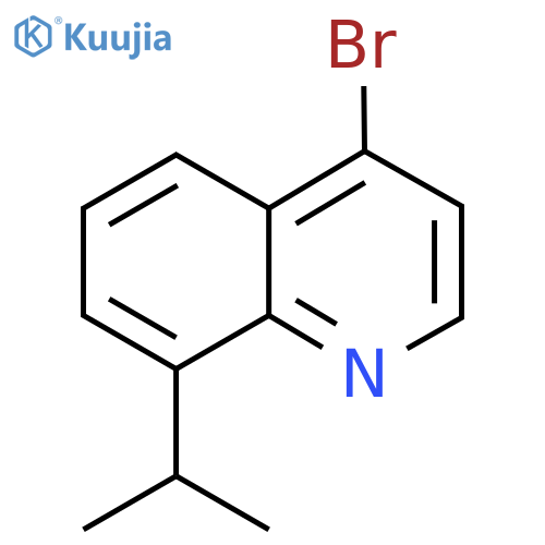 4-Bromo-8-(propan-2-yl)quinoline structure