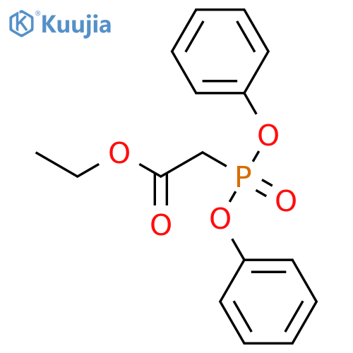 Diphenylphosphonoacetic Acid Ethyl Ester structure