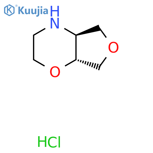rac-(4aR,7aS)-hexahydro-2H-furo3,4-bmorpholine hydrochloride, trans structure