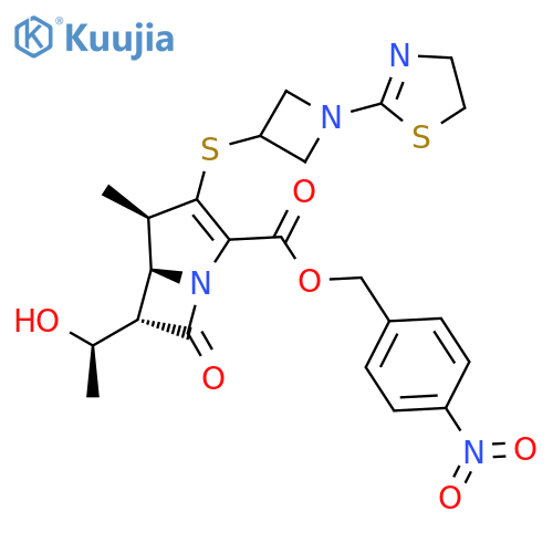 (4-Nitrophenyl)methyl Tebipenem structure