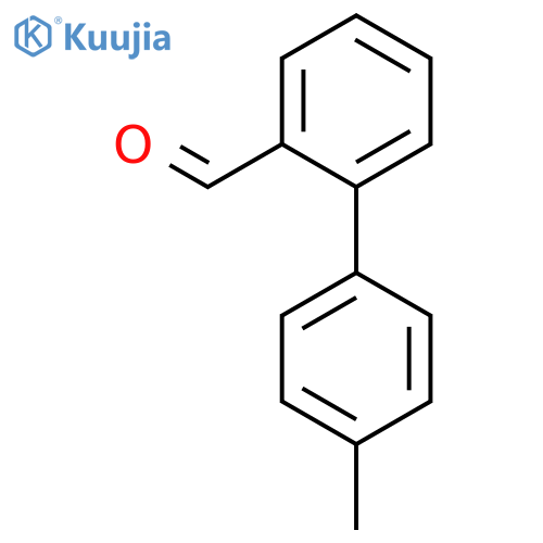 4-Methylbiphenyl-2-carboxaldehyde structure