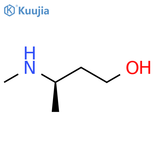(3R)-3-(methylamino)butan-1-ol structure