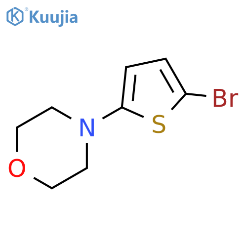 4-(5-bromothiophen-2-yl)morpholine structure