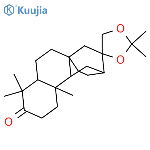 3,16,17-Atisanetriol; (ent-3β,16α)-form, 3-Ketone, 16,17-isopropylidene structure