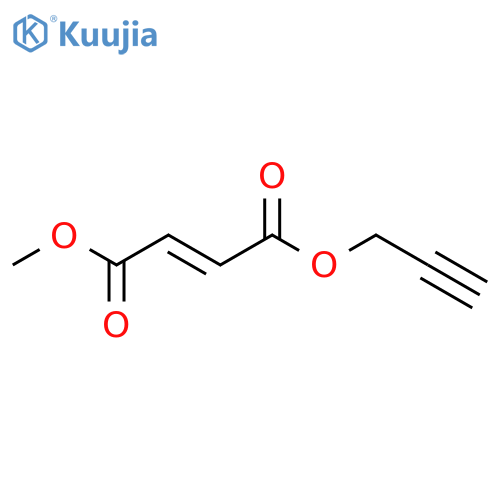 2-Butenedioic acid (2E)-, 1-methyl 4-(2-propyn-1-yl) ester structure