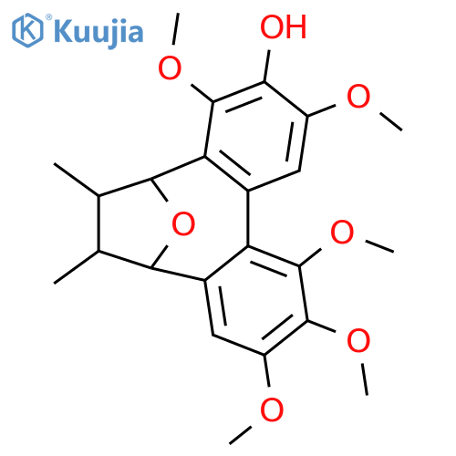 2,2'-Cyclo-7,7'-epoxy-8,8'-lignan-3,4,4',5,5',6'-hexol; (7R*,7'S*,8R*,8'S*,S*axial)-form, 3,4,4',5,6'-Penta-Me ether structure