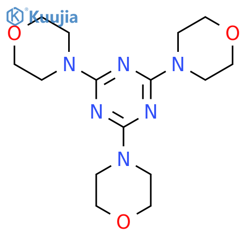 tris(morpholin-4-yl)-1,3,5-triazine structure