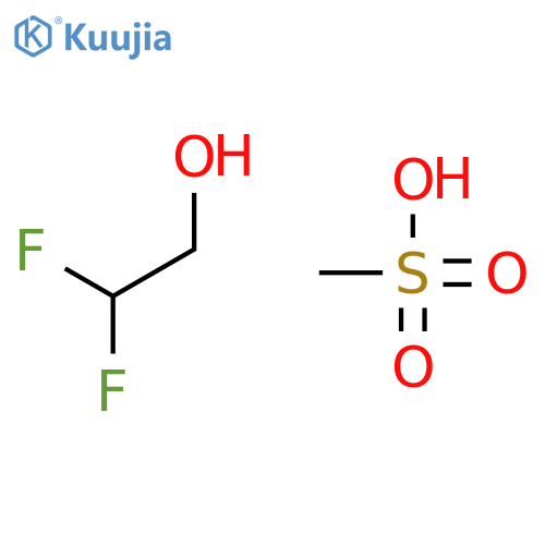 2,2-Difluoroethyl Methanesulphonate structure