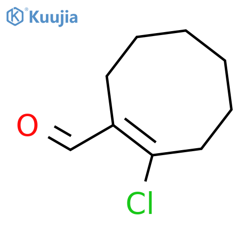 2-Chlorocyclooct-1-enecarbaldehyde structure