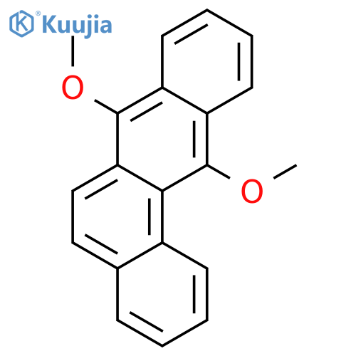 Benz[a]anthracene,7,12-dimethoxy- structure