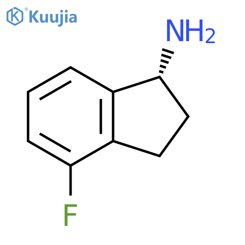(R)-4-Fluoro-indan-1-ylamine structure