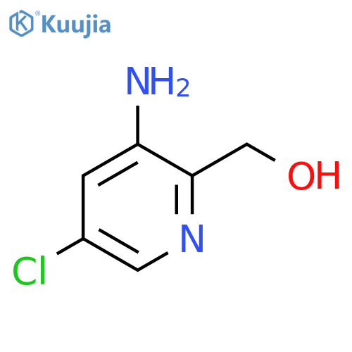(3-Amino-5-chloropyridin-2-yl)methanol structure