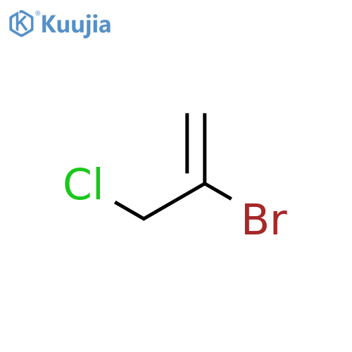 2-Bromo-3-chloroprop-1-ene structure
