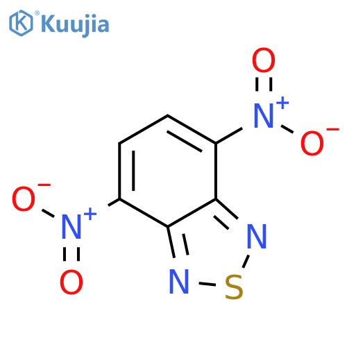 2,1,3-Benzothiadiazole,4,7-dinitro- structure