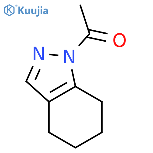 1H-Indazole, 1-acetyl-4,5,6,7-tetrahydro- structure