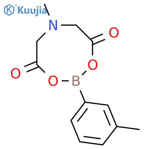 6-Methyl-2-(3-methylphenyl)-1,3,6,2-dioxazaborocane-4,8-dione structure